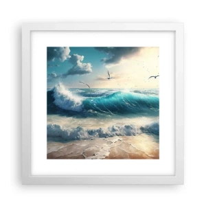 Poster in een witte lijst - Ritselt alleen voor jou - 30x30 cm