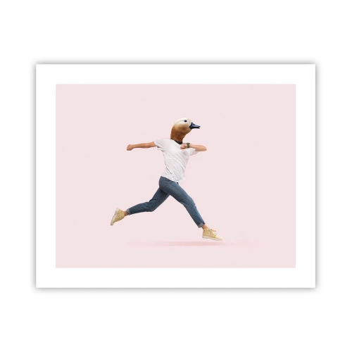 Poster - Een snufje absurditeit - 50x40 cm