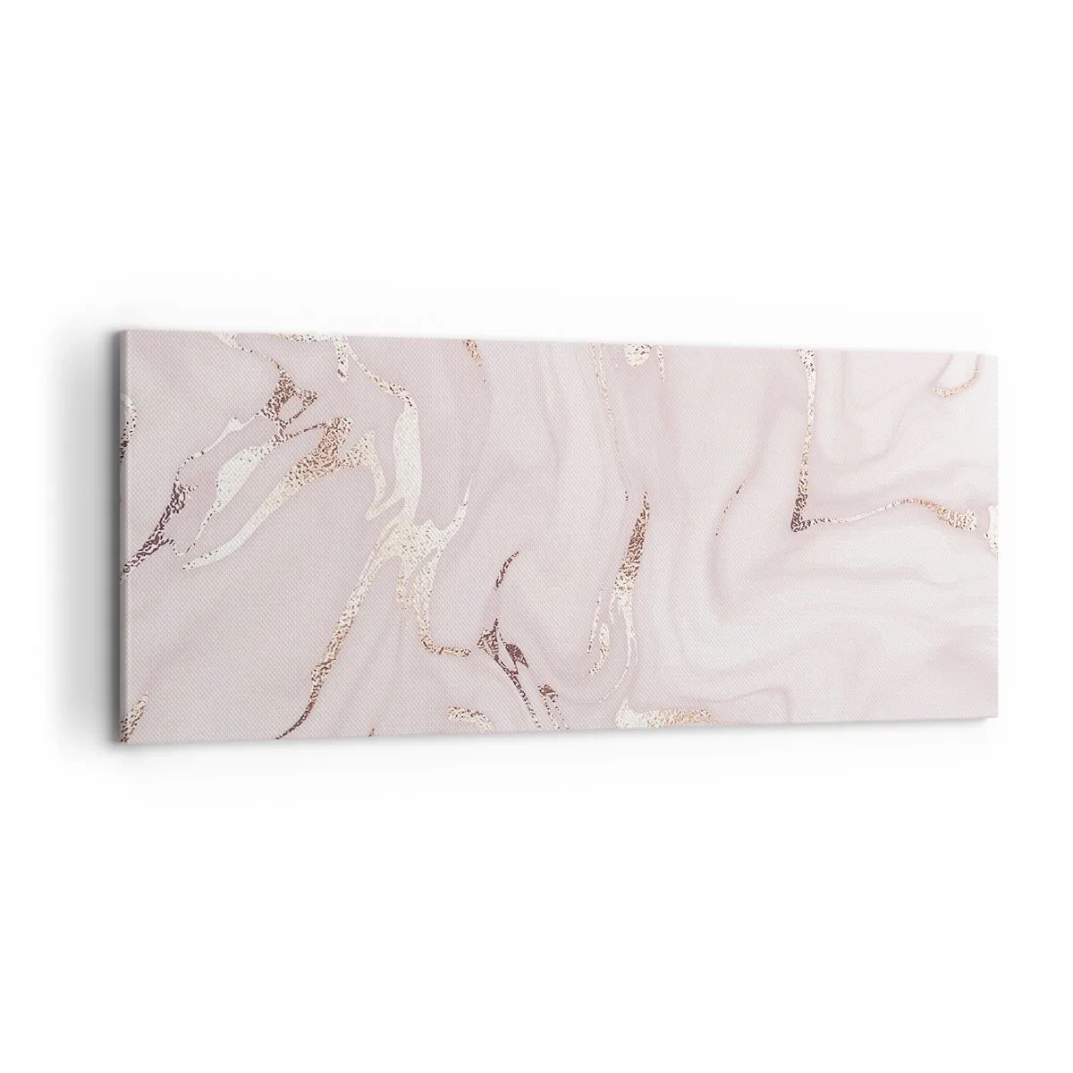 Schilderen op canvas - In een roze sjaal - 100x40 cm