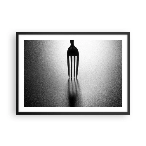 Poster in een zwarte lijst - Licht en schaduw - 70x50 cm