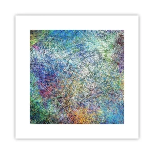 Poster - Het is niet zo eenvoudig - 30x30 cm