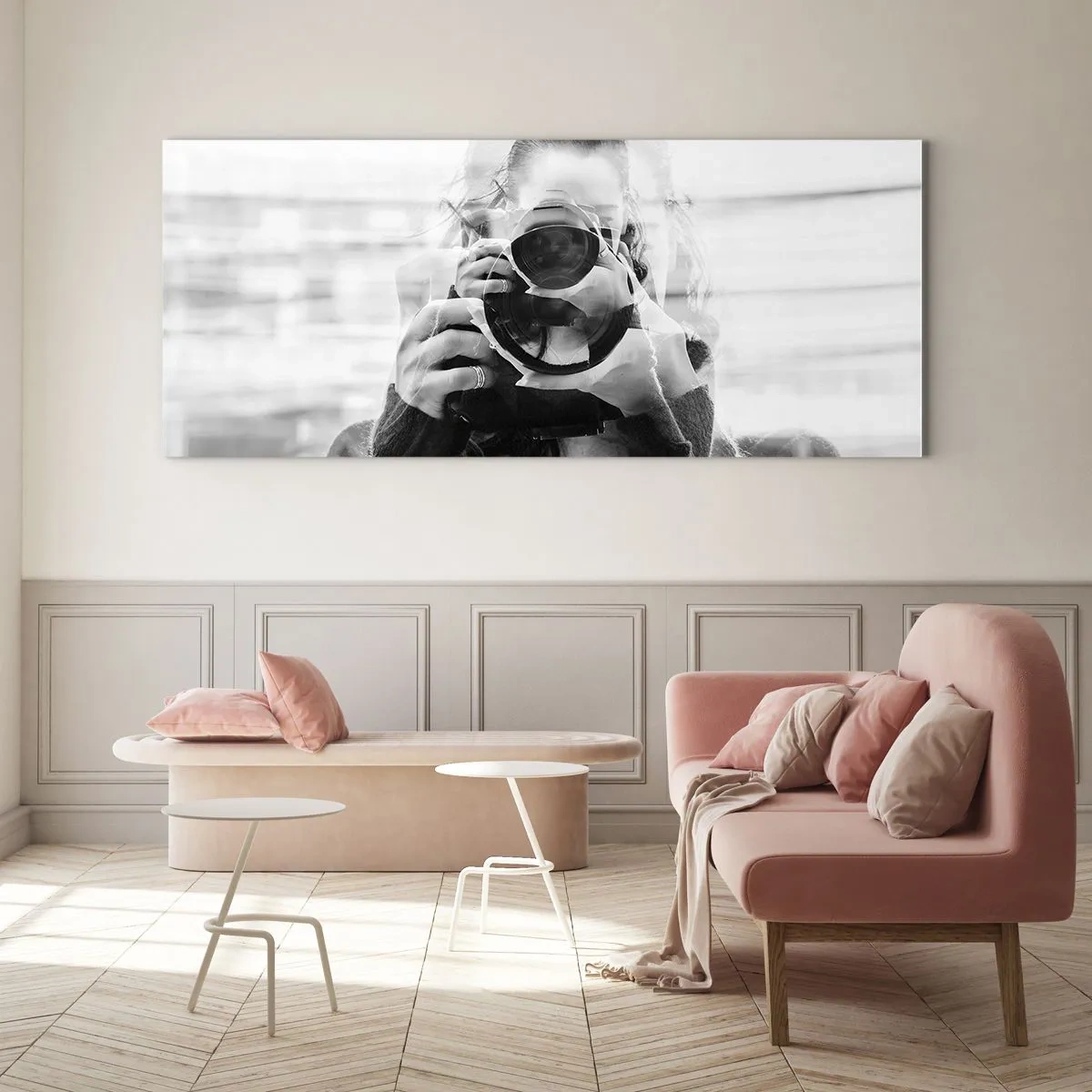 Schilderen op glas - Maker en materiaal - 120x50 cm