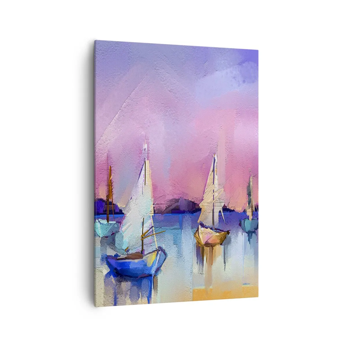 Schilderen op canvas - Richting: breed water - 70x100 cm