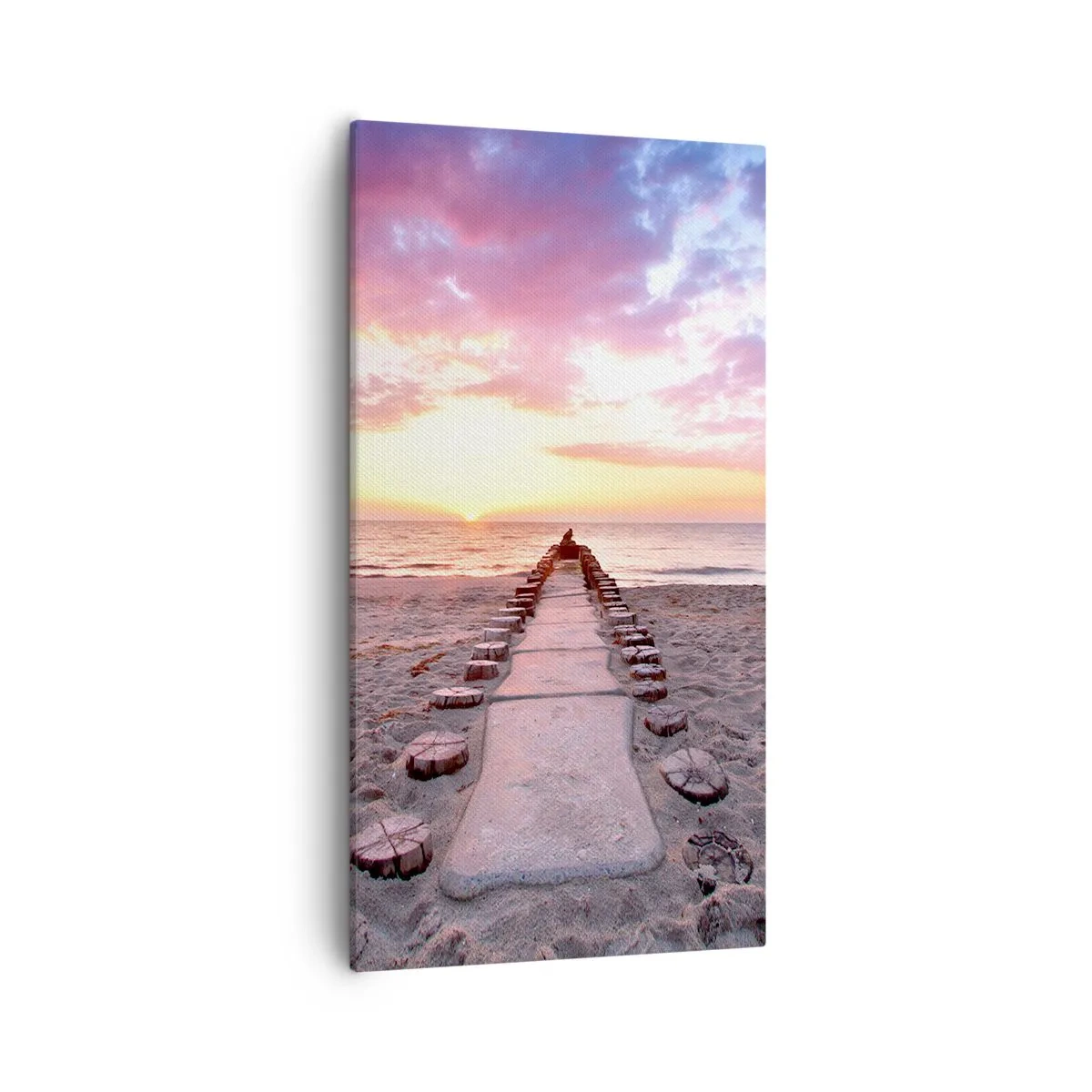 Schilderen op canvas - Een moment van diepe ervaring - 55x100 cm