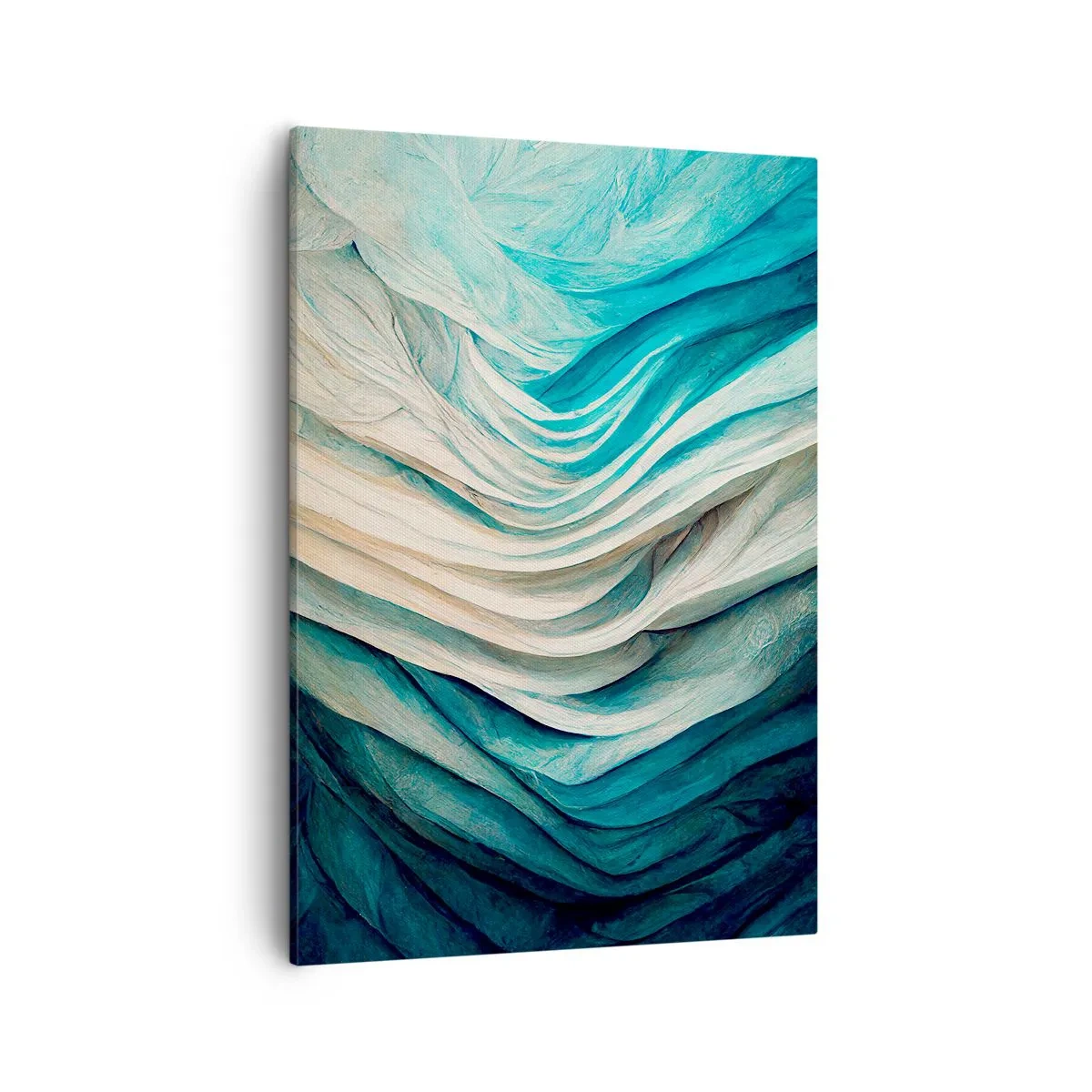 Schilderen op canvas - Blauwe onverzadigbaarheid - 50x70 cm