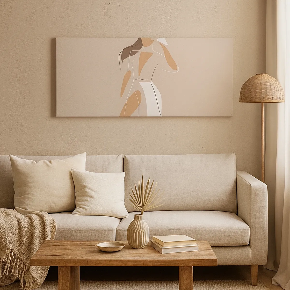 Schilderen op canvas - Mode is leuk - 30x30 cm