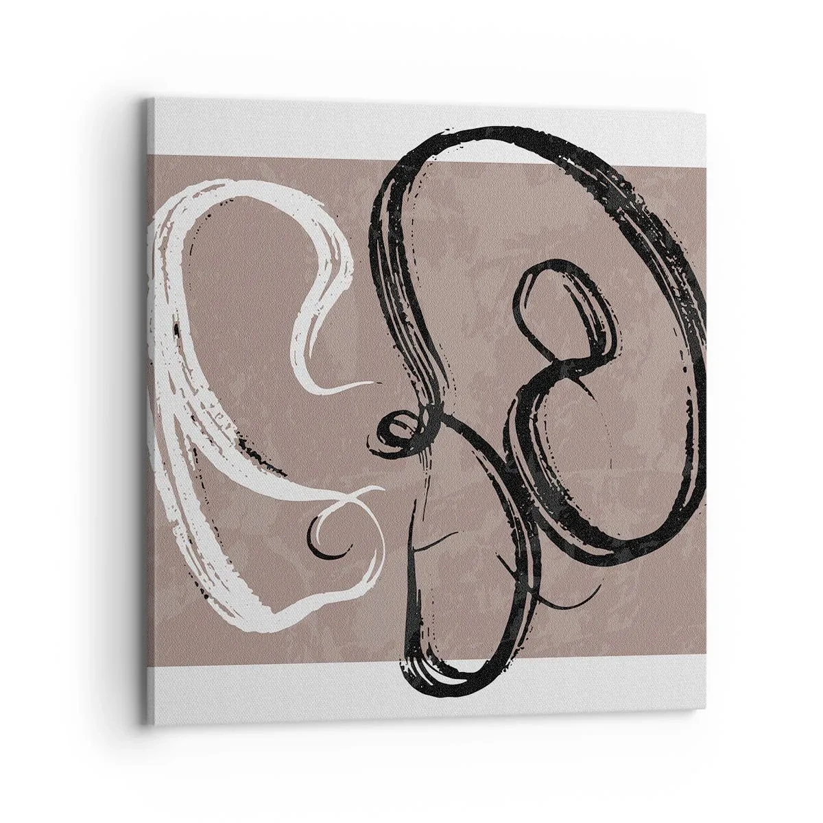 Schilderen op canvas - Compositie – de zoektocht naar volheid - 70x70 cm