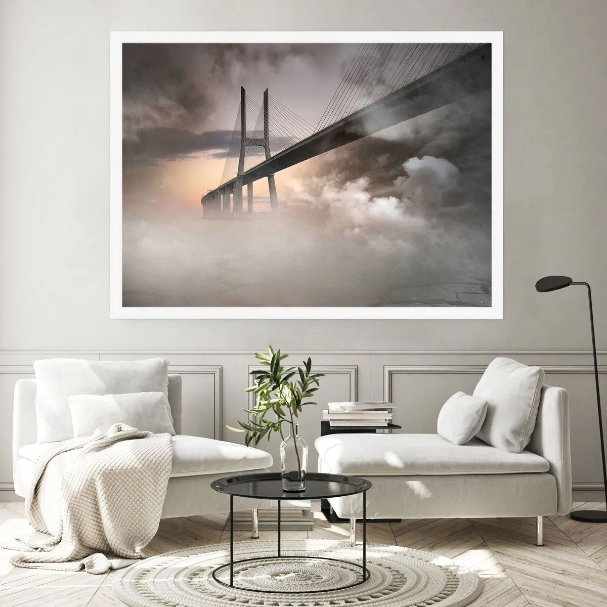 Poster - Bij de rivier die niet bestaat - 70x50 cm