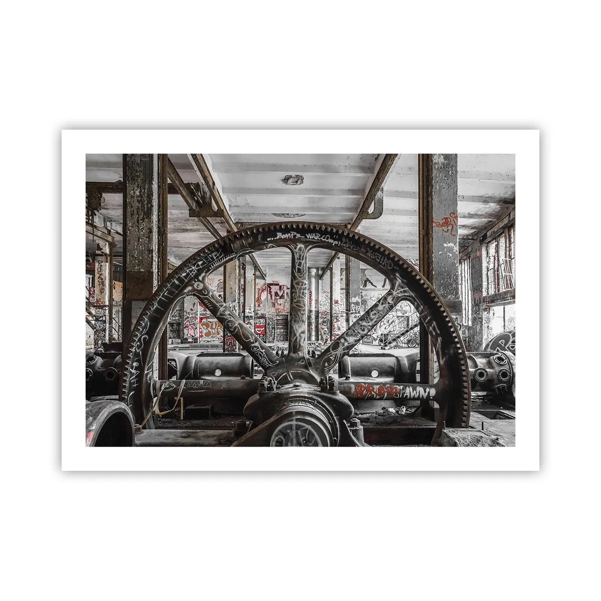 Poster - Het geheime leven van de fabriek - 70x50 cm