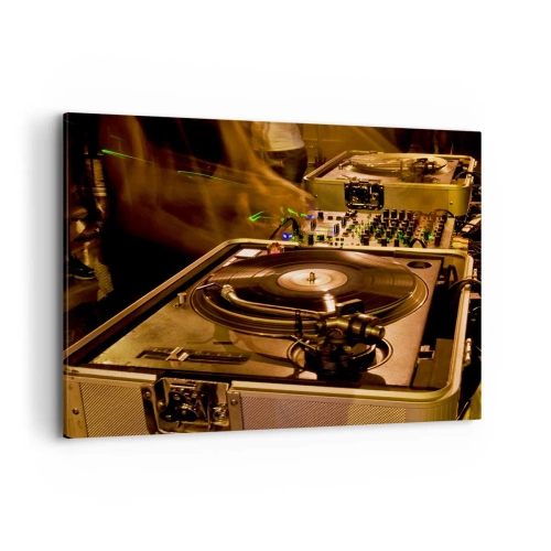 Schilderen op canvas - Voel je de kracht? - 100x70 cm