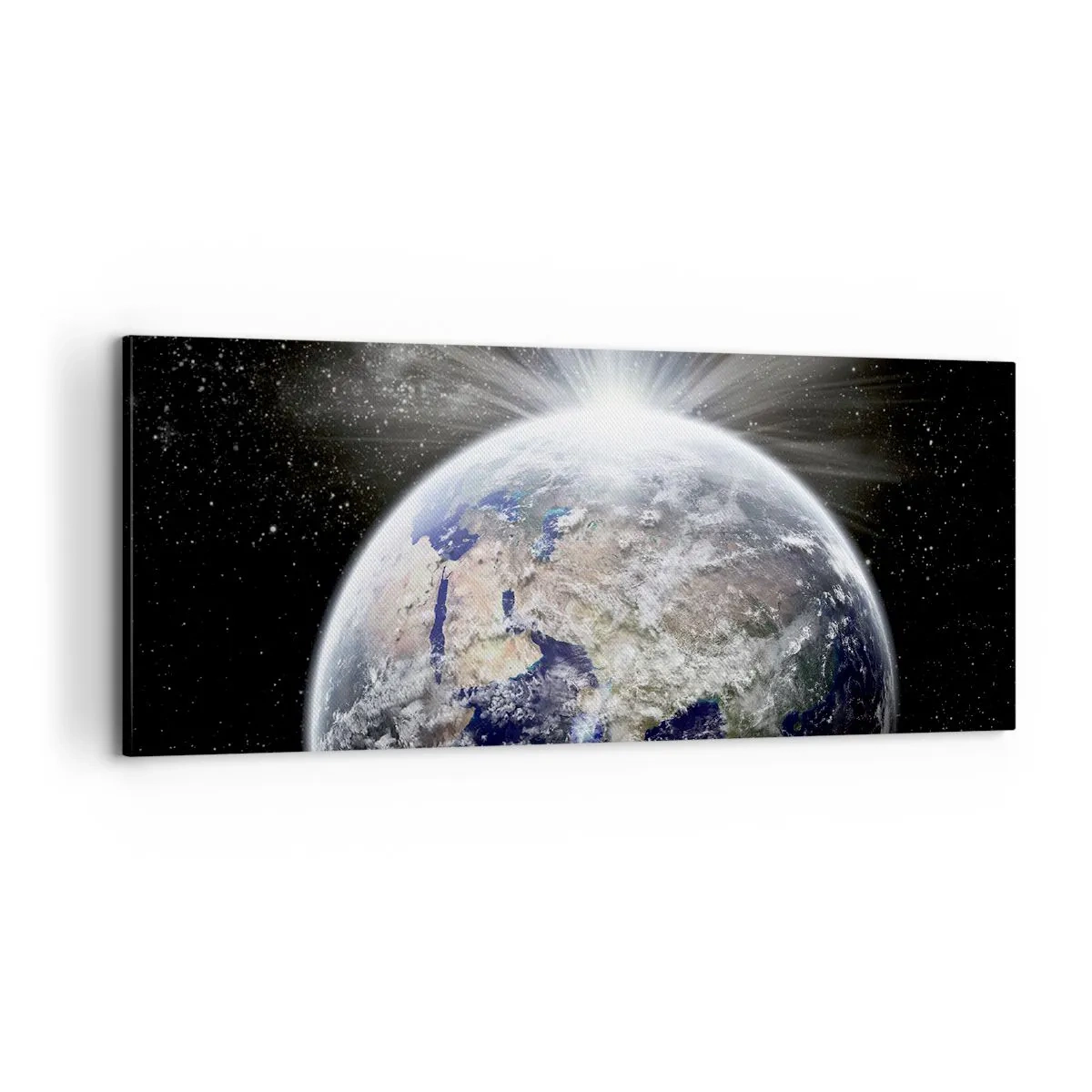 Schilderen op canvas - In volle pracht - 100x40 cm