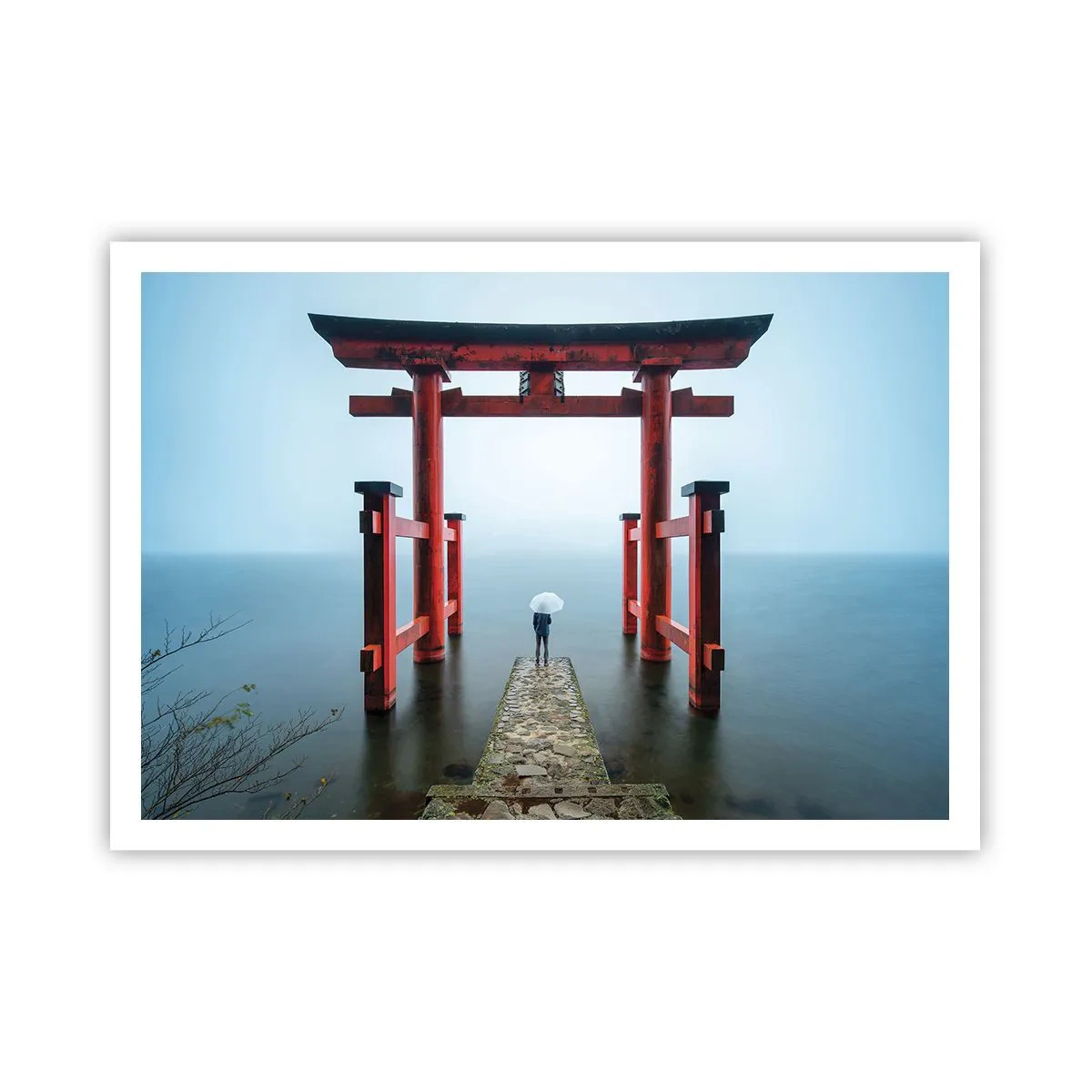 Poster - Japanse mijmering - 100x70 cm