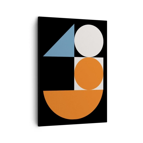 Schilderen op canvas - Dacht lay-out - 50x70 cm