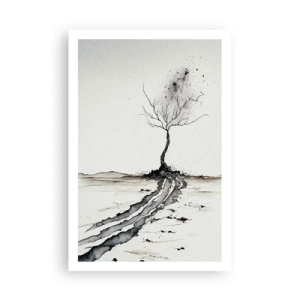 Poster - Winterse melancholie - 61x91 cm
