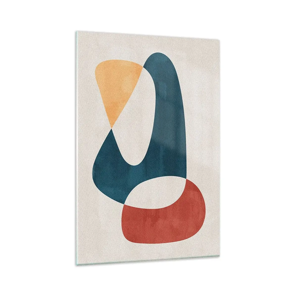 Schilderen op glas - Invloeden en metamorfoses - 80x120 cm