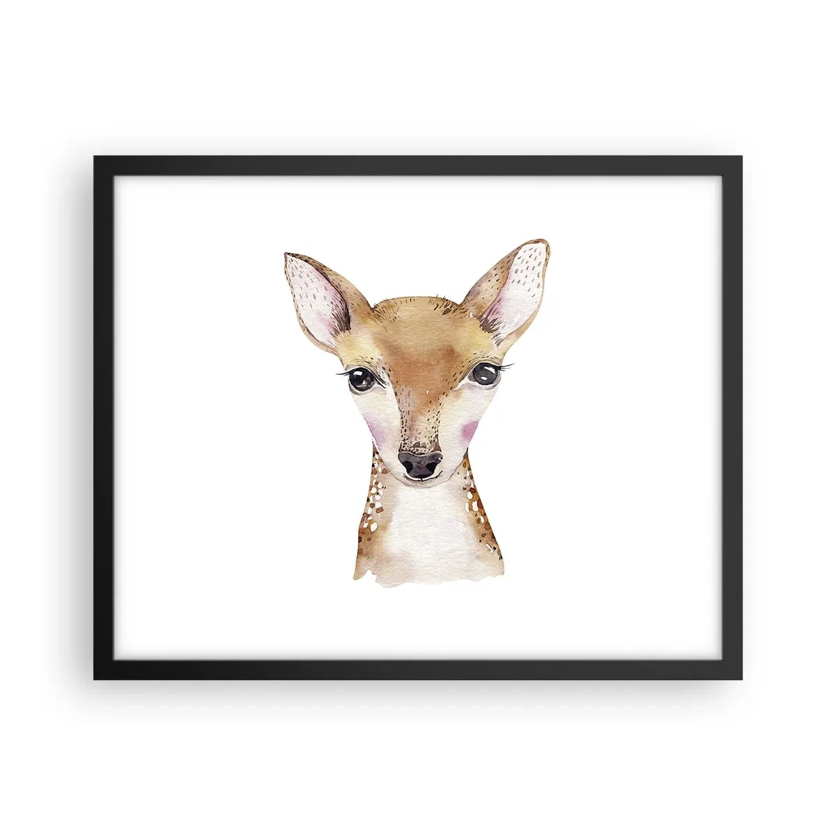 Poster in een zwarte lijst - De aard van onschuld - 50x40 cm