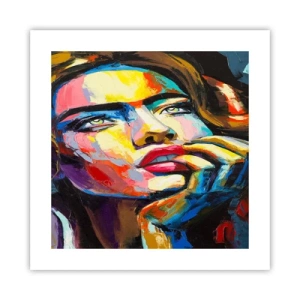 Poster - Dromen vliegen in de lucht als vogels - 40x40 cm