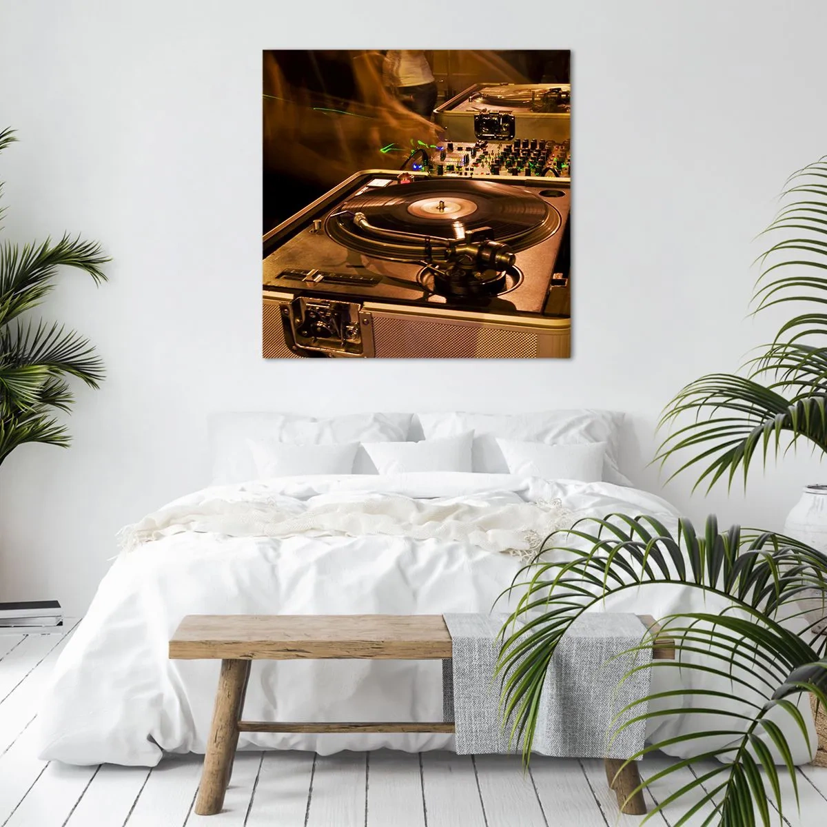 Schilderen op canvas - Voel je de kracht? - 40x40 cm