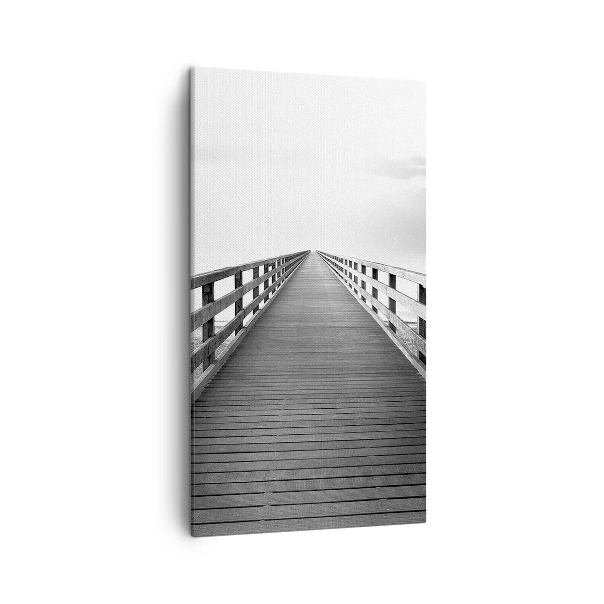 Schilderen op canvas - In de verte ... - 45x80 cm