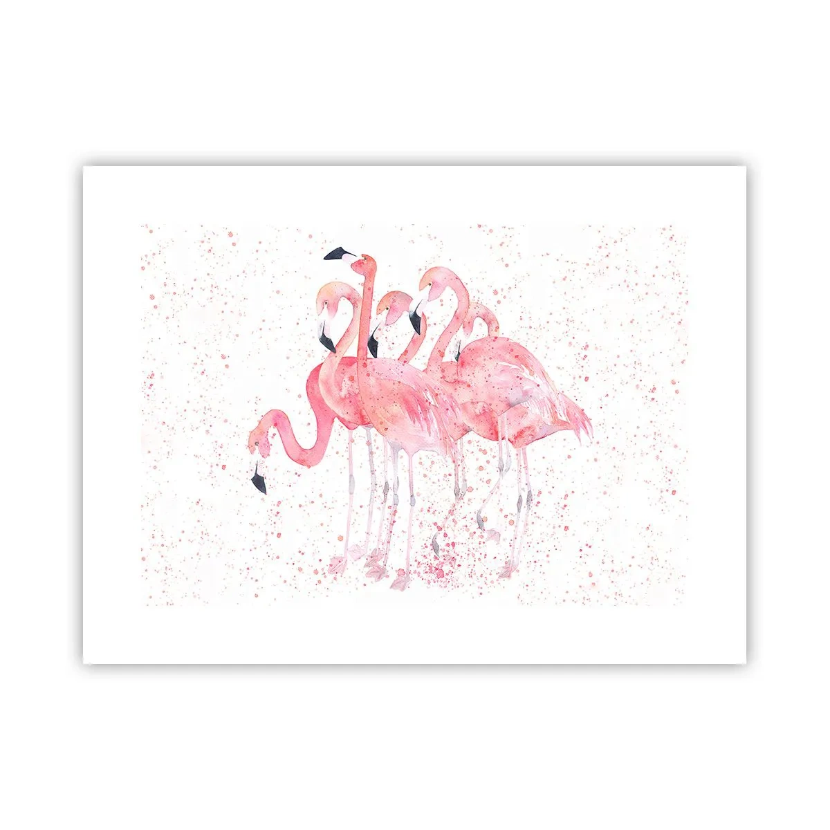 Poster - Roze ensemble - 40x30 cm