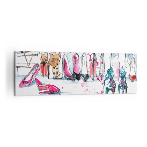 Schilderen op canvas - Sesam, doe open - 160x50 cm