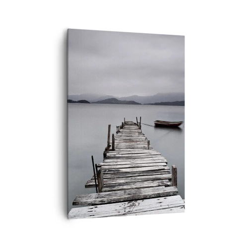 Schilderen op canvas - Je kunt morgen gaan - 70x100 cm