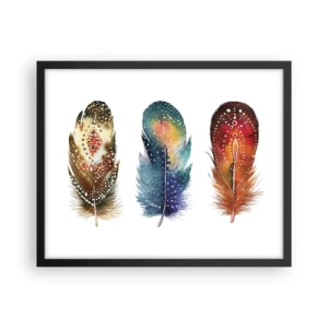 Poster in een zwarte lijst - Rituelen, ceremonies, geheimen - 50x40 cm