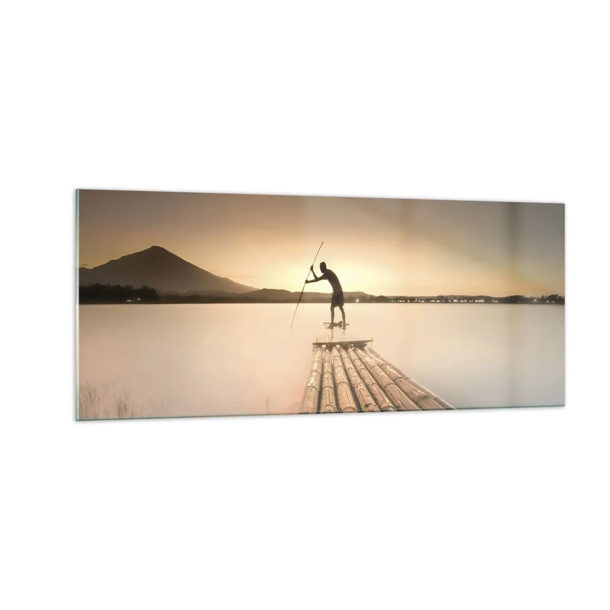 Schilderen op glas - Voor het slapen gaan - 100x40 cm