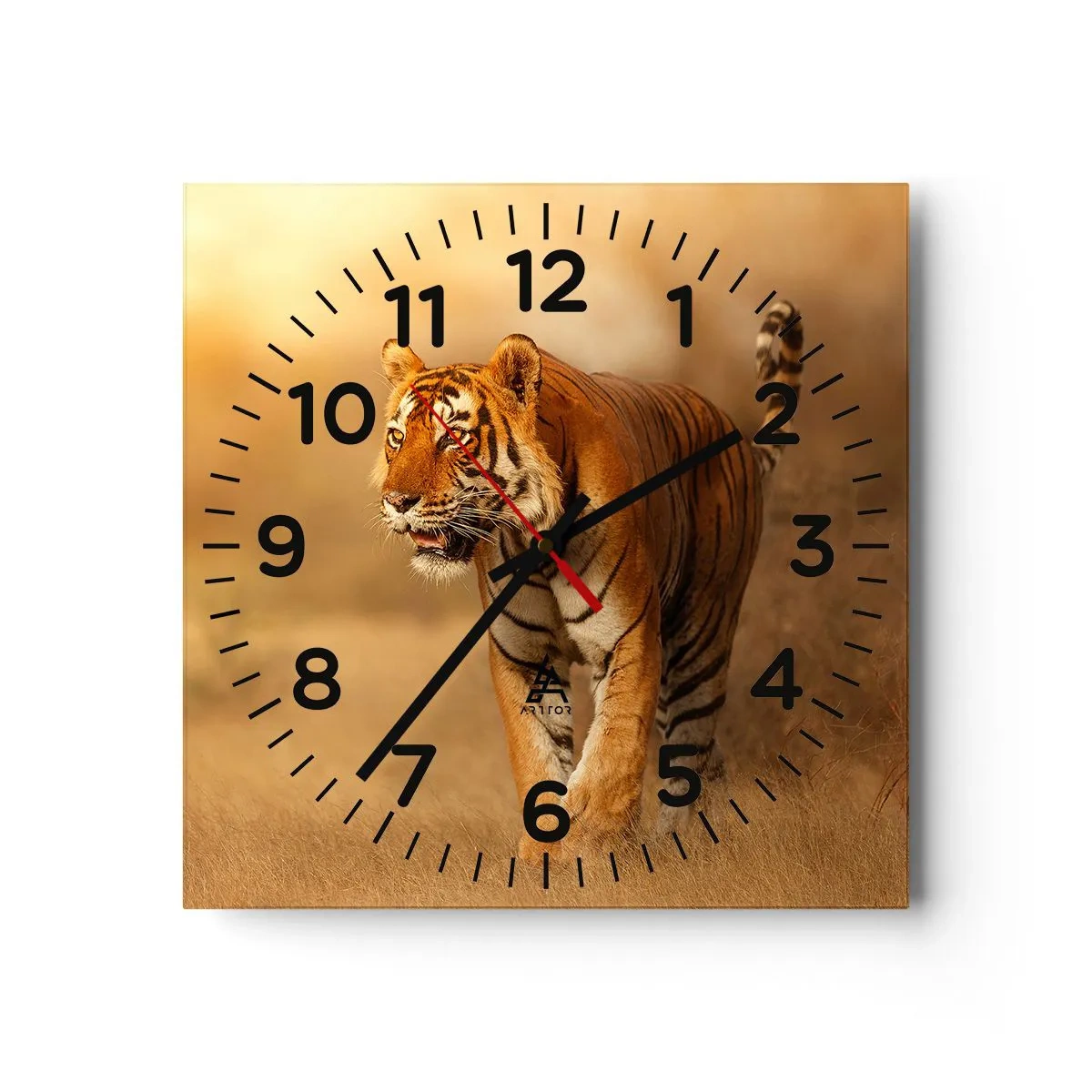 Wandklok - Klok - Voor de aanval - 40x40 cm