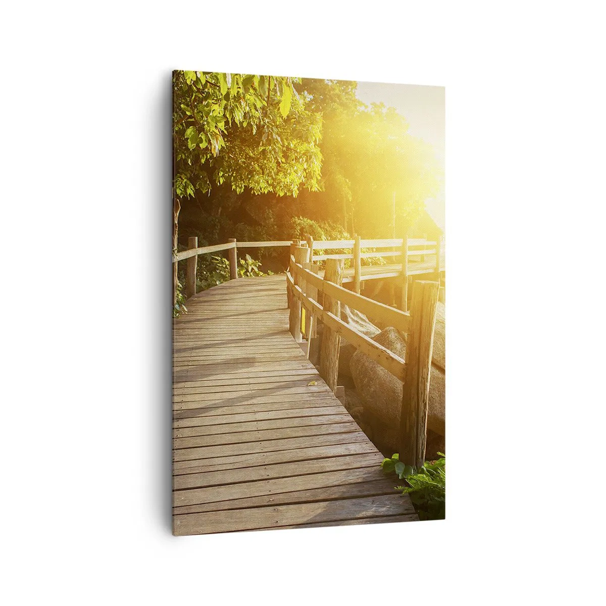 Schilderen op canvas - Nog een beurt, nog een wonder - 80x120 cm