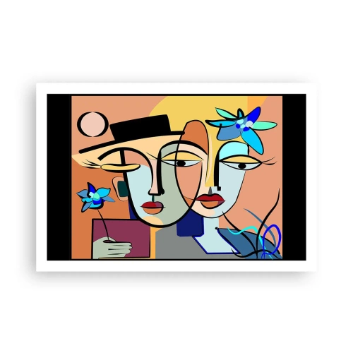 Poster - Picasso's randez-vous - 91x61 cm