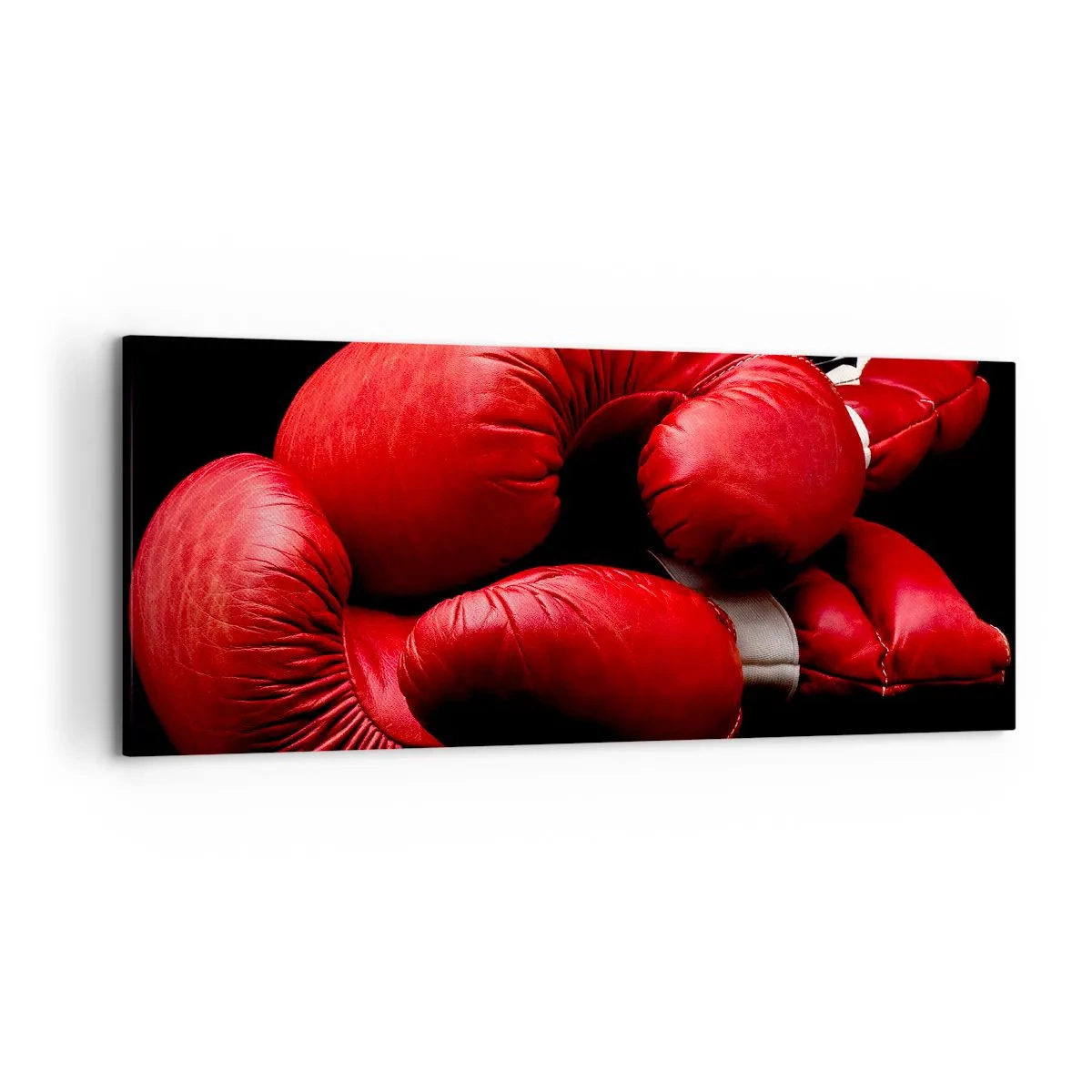 Schilderen op canvas - De emoties van het gevecht met ons - 120x50 cm