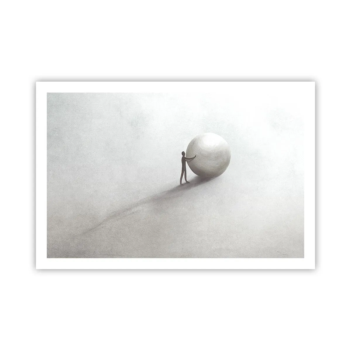 Poster - Het spel van het leven - 91x61 cm