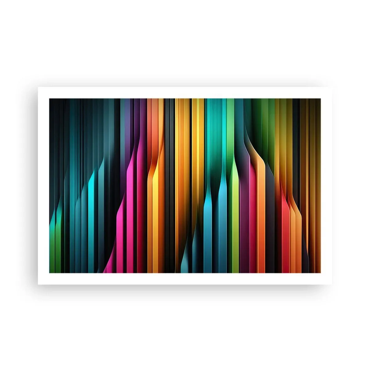 Poster - Lichtorgel - 91x61 cm