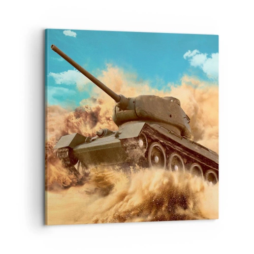 Schilderen op canvas - Niet te verslaan - 60x60 cm