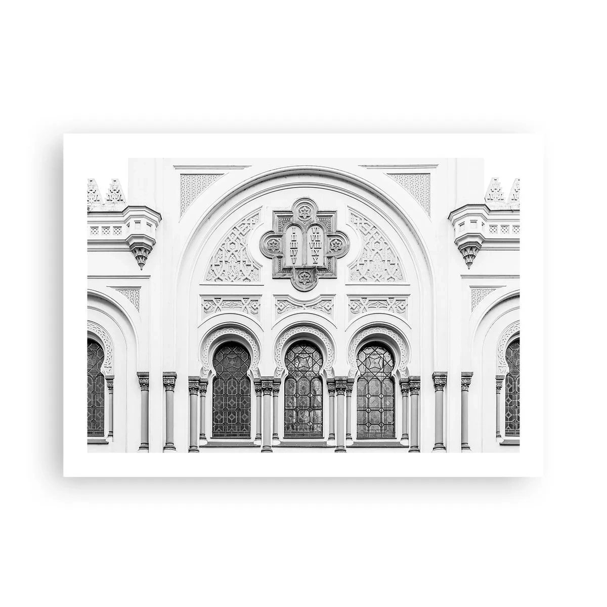 Poster - Op de grens van culturen - 70x50 cm