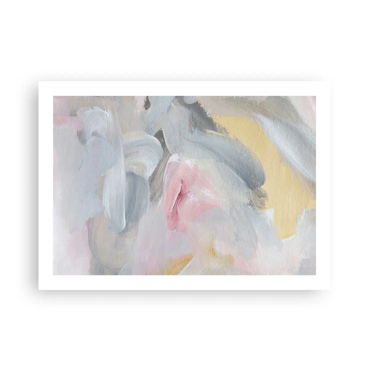 Poster - In een pastelkleurige wereld - 70x50 cm