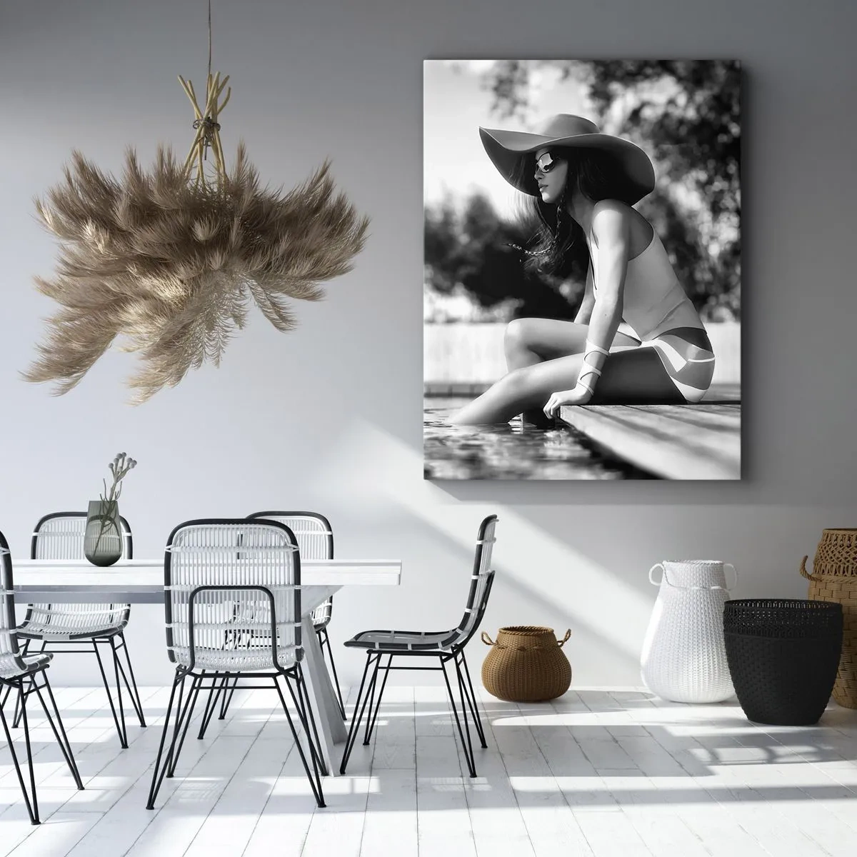 Schilderen op canvas - Zomerdroom - 65x120 cm