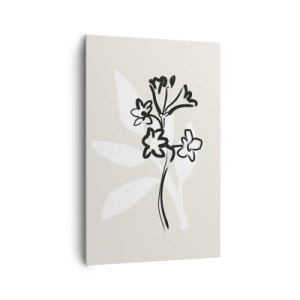 Schilderen op canvas - Schets voor het herbarium - 80x120 cm