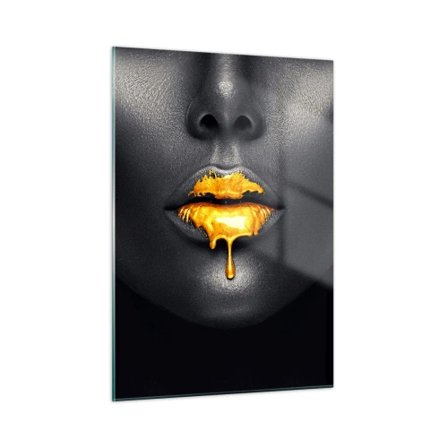 Schilderen op glas - Goldmouth - 50x70 cm