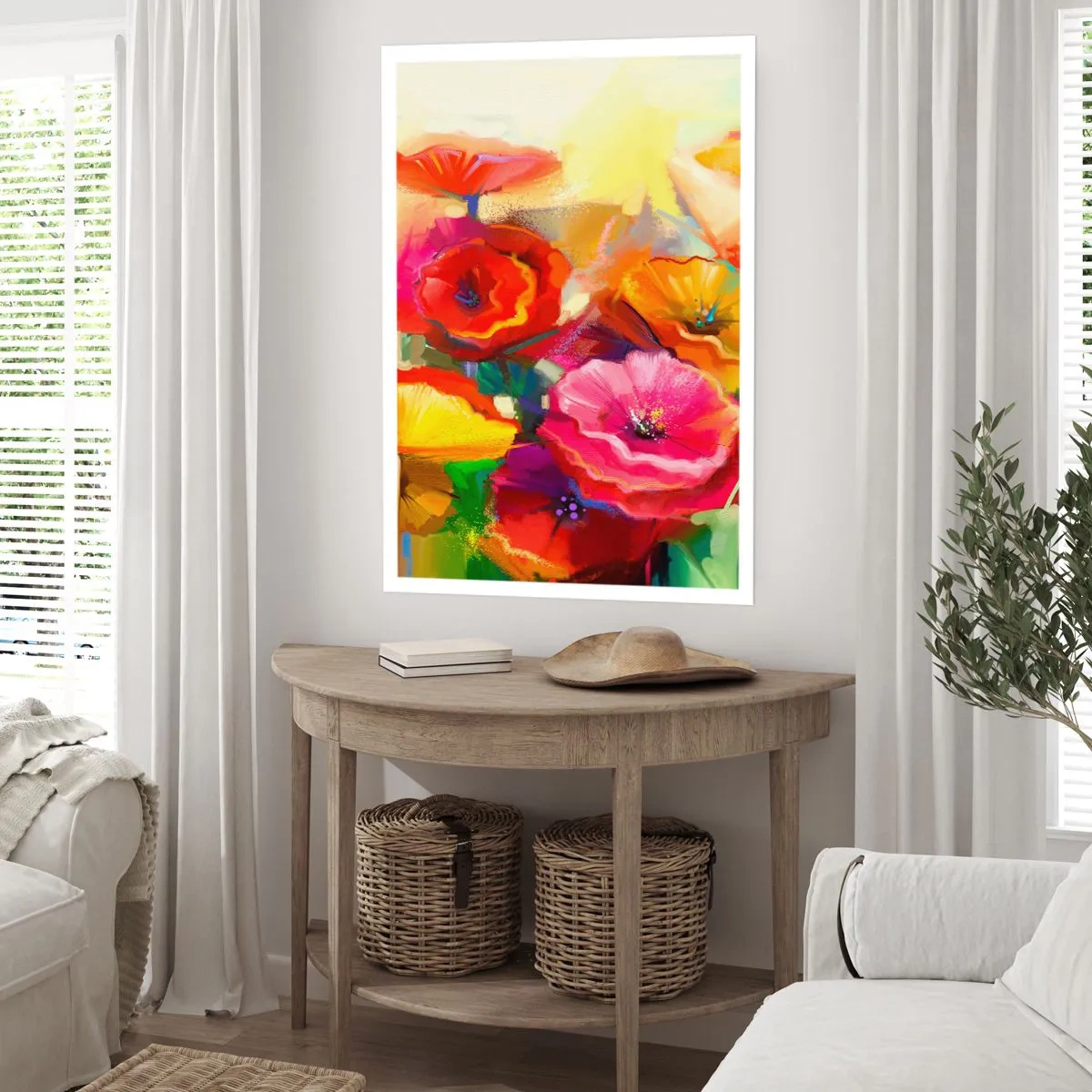 Poster - Niet alleen rood - 70x100 cm