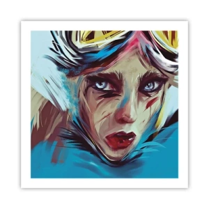 Poster - Straatvechter - 60x60 cm