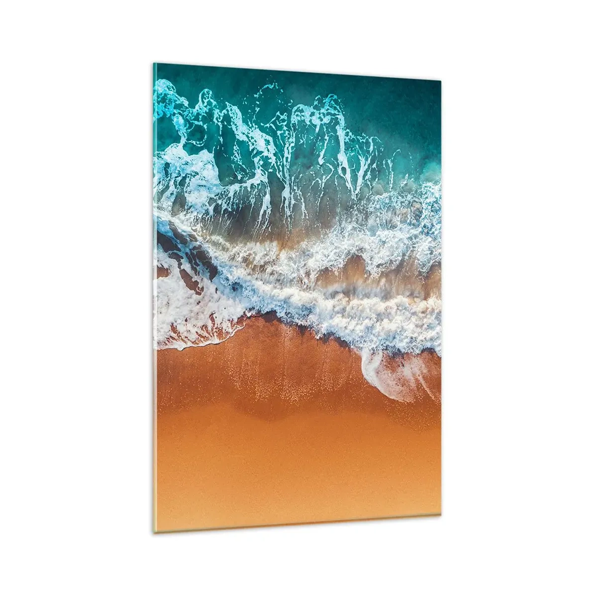 Schilderen op glas - Altijd hand in hand - 80x120 cm