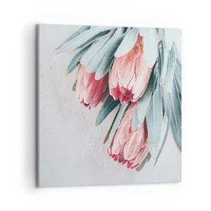 Schilderen op canvas - Schaamt zich voor hun eigen schoonheid - 50x50 cm