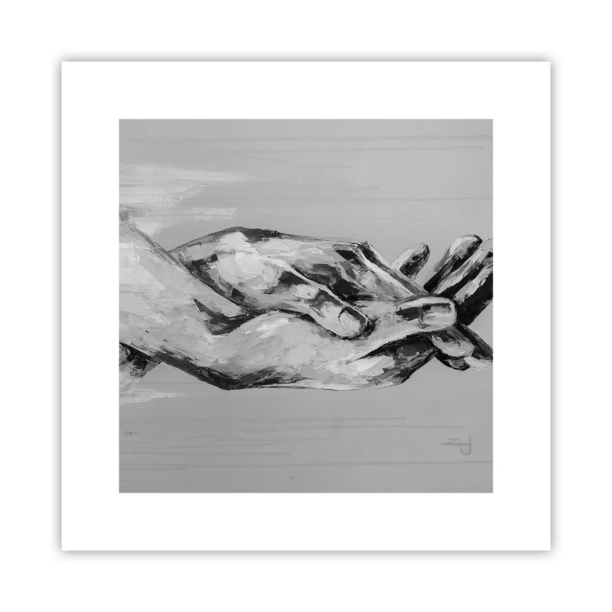 Poster - Begin… - 30x30 cm