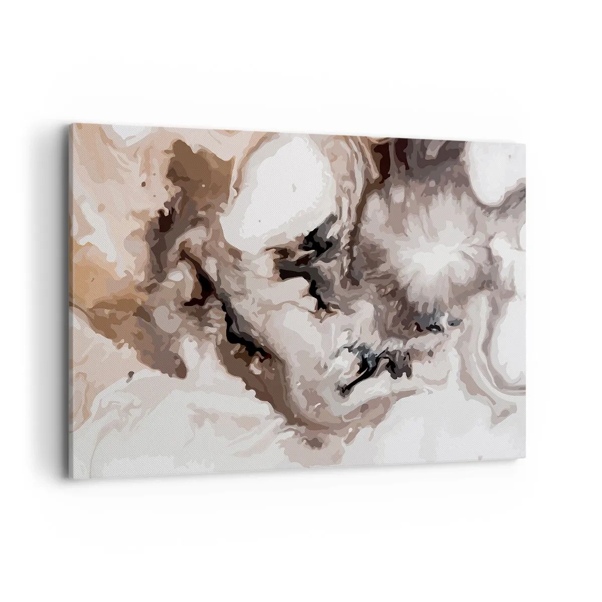 Schilderen op canvas - De geboorte van een sterrenstelsel - 120x80 cm