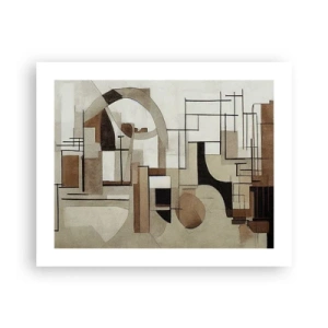 Poster - Stadslandschap 2.0 - 50x40 cm