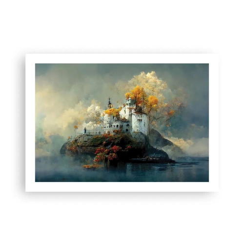 Poster - Het begin van een romantisch verhaal - 70x50 cm