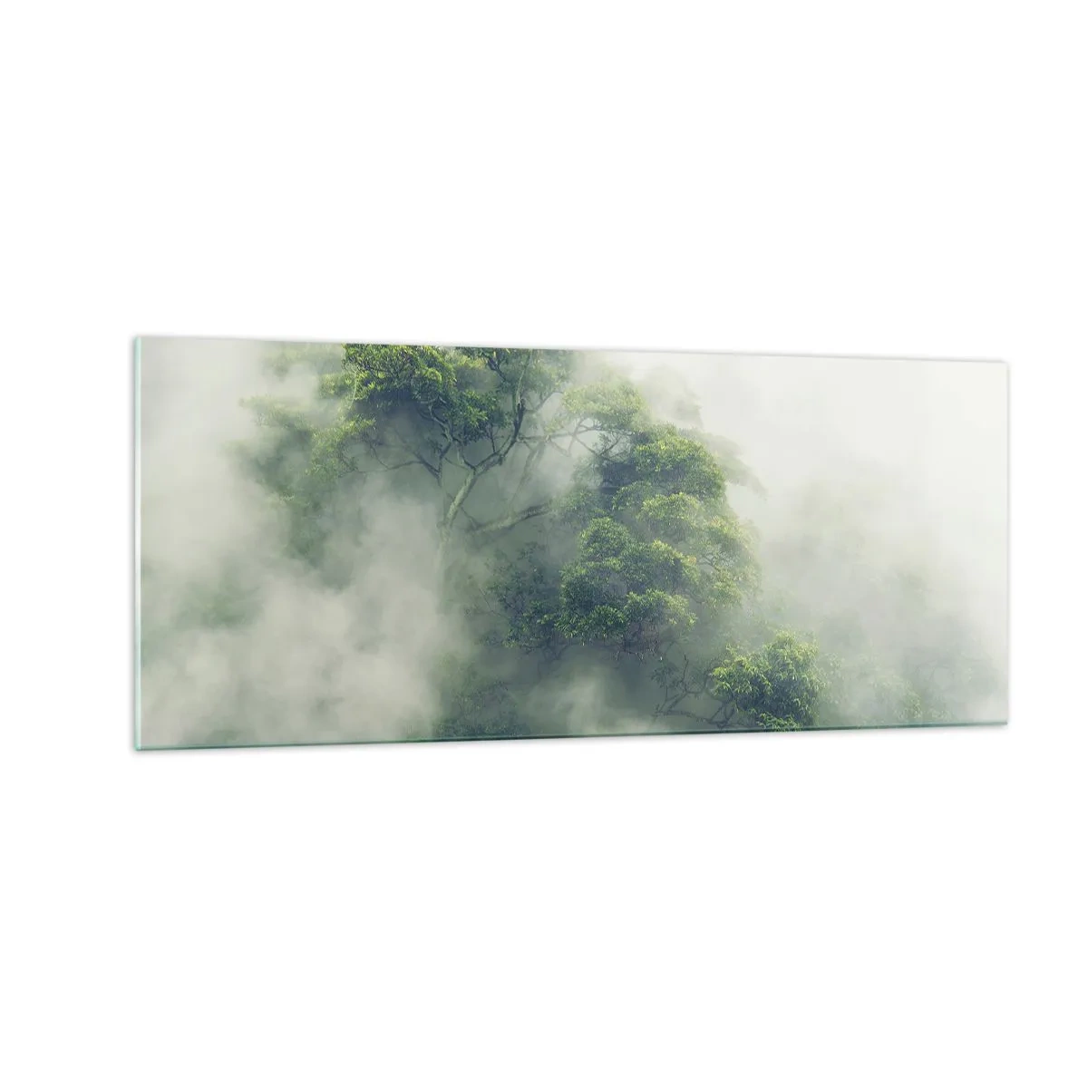 Schilderen op glas - In mist gehuld - 100x40 cm