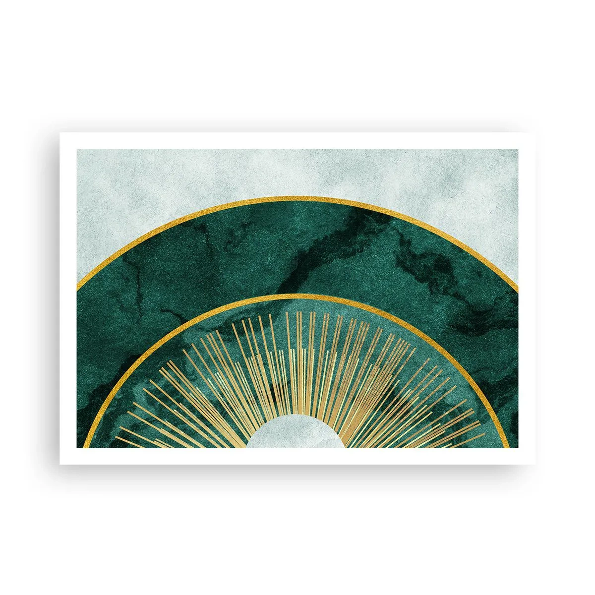 Poster - Een ander zonnestelsel - 100x70 cm